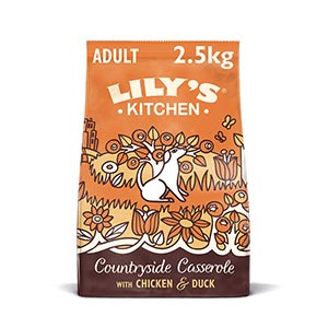 Lily's Kitchen Lily'S Kitchen Grain Free Countryside Casserole Chicken Adult Dry Dog Food pet food packaging